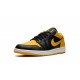 Nike Air Jordan 1 Low Mens Yellow Orche 553558-072 Shoes