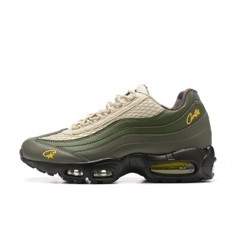 Corteiz x Nike Air Max 95 TT Mens Sequoia Green Black Running FB2709-300 Shoes