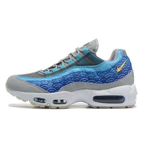 Nike Air Max 95 TT Mens Blue Grey White Footwear CW7992 001