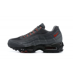 Nike Air Max 95 TT Mens Grey Red and Black Footwear