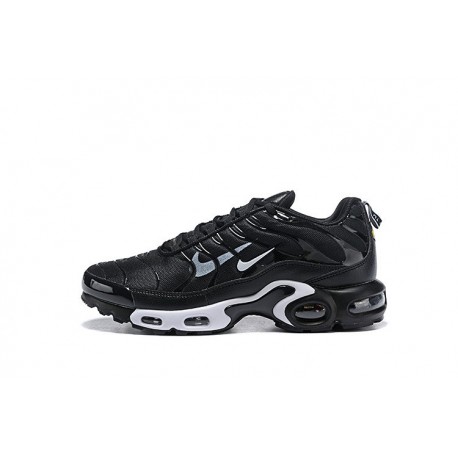 Nike Air Max Plus Tn Mens Black White 815994 004 Footwear