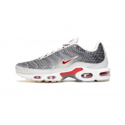 Nike Air Max Plus Tn Mens Grey and White Footwear