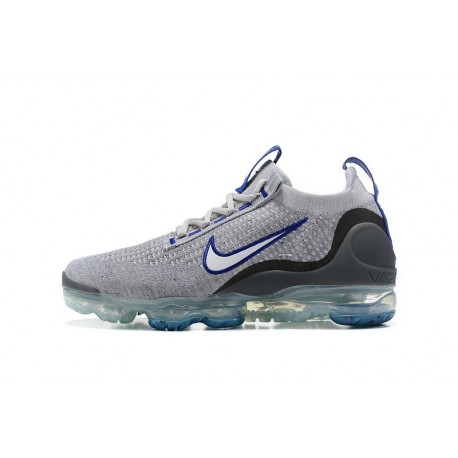 Nike Air VaporMax 2021 Flyknit Women/Men Grey Blue Footwear