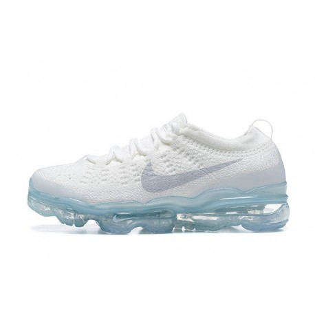 Nike Air VaporMax 2023 Flyknit Pure Women/Men Platinum White Blue DV1678 002 Footwear