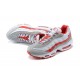 Nike Air Max 95 TT Mens White Red and Grey Footwear