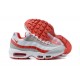 Nike Air Max 95 TT Mens White Red and Grey Footwear