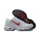 Nike Air Max Plus Tn Mens White Red CU3454 100 Footwear