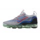 Nike Air VaporMax 2021 Flyknit Women/Men Grey Blue DX3368 700 Footwear