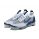 Nike Air VaporMax 2021 Flyknit Women/Men White Blue DM0025 001 Footwear