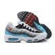 Nike Air Max 95 TT Mens White Red Black Footwear CV6971 100