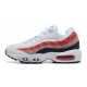 Nike Air Max 95 TT Mens White Red Footwear DQ3430 001