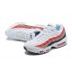 Nike Air Max 95 TT Mens White Red Footwear DQ3430 001