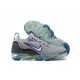 Nike Air VaporMax 2021 Flyknit Women/Men Grey Blue Footwear