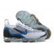 Nike Air VaporMax 2021 Flyknit Women/Men White Blue DM0025 001 Footwear